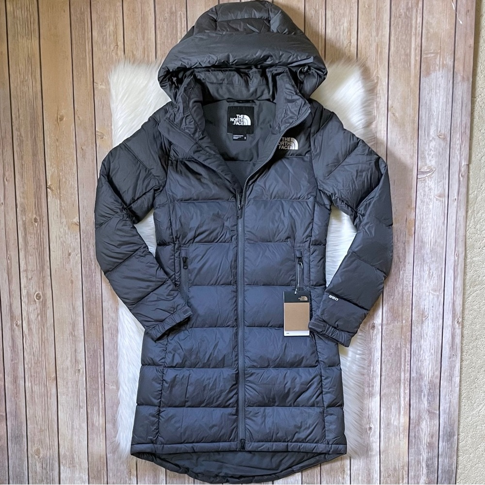 The North Face Women’s Metropolis Parka III Coat In Vanadis Grey